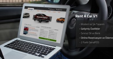 Hazır Rent a Car Sitesi Web Tasarımı